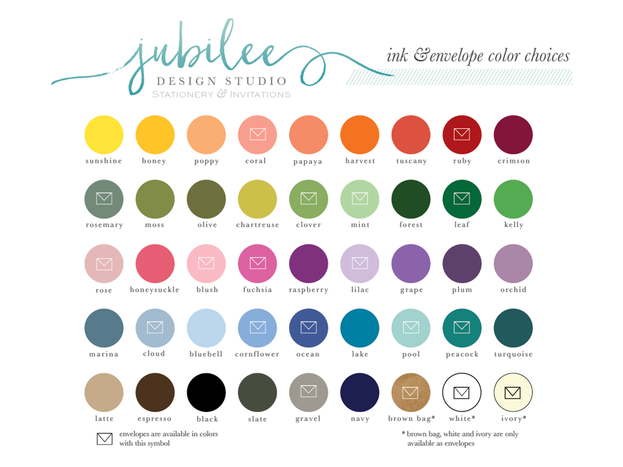 Personalized Letterhead - Script Initials and Name - JubileeDesignCompany