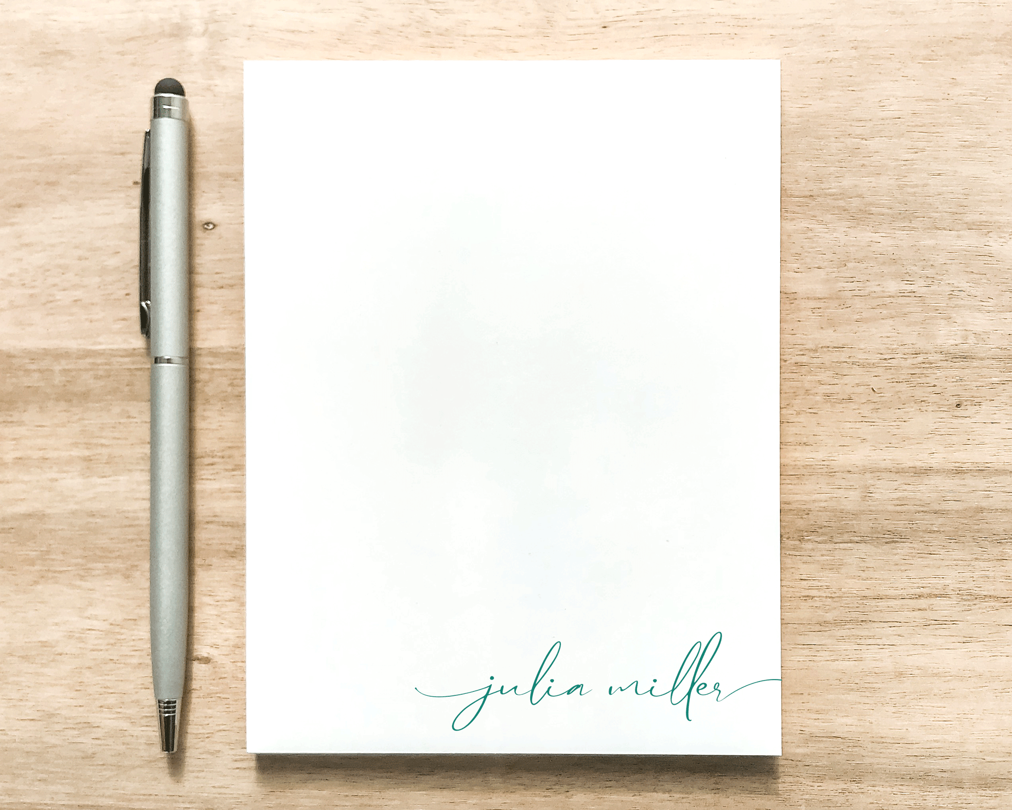 Personalized Notepad - Handwritten Name Design, Small ...