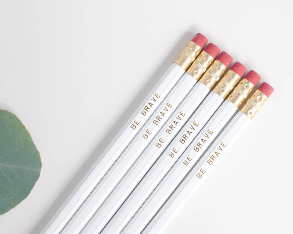 Be Brave Pencil Set