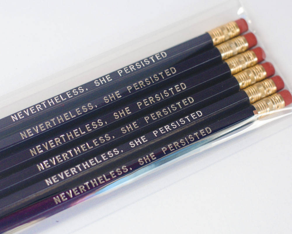Nevertheless, She Persisted Pencil Set