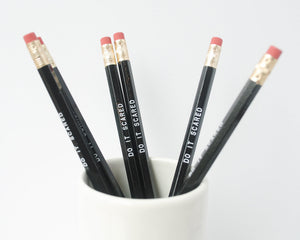 Do It Scared Pencil Set